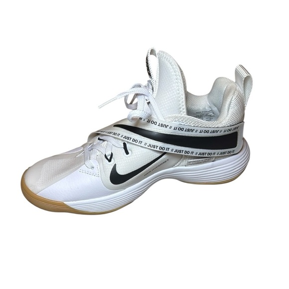 Nike React HyperSet Indoor Court Shoes in White Woman’s Size 8 Men’s Size 6.5 - Picture 4 of 13